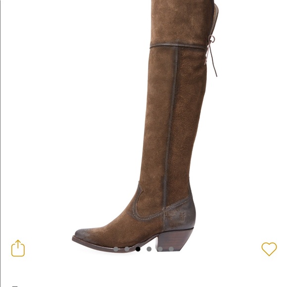 Like New Frye Over The Knee Boots - Picture 7 of 8